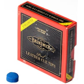 3 Sola Brunswick Blue Diamond 11mm Taco Sinuca Bilhar Oficia