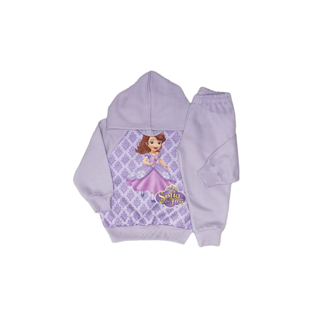 Conjunto Moletom Infantil Princesa Sofia