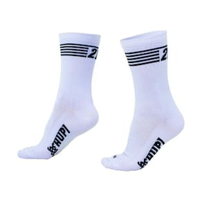Meia HUPI Corrida 21K Split Branco