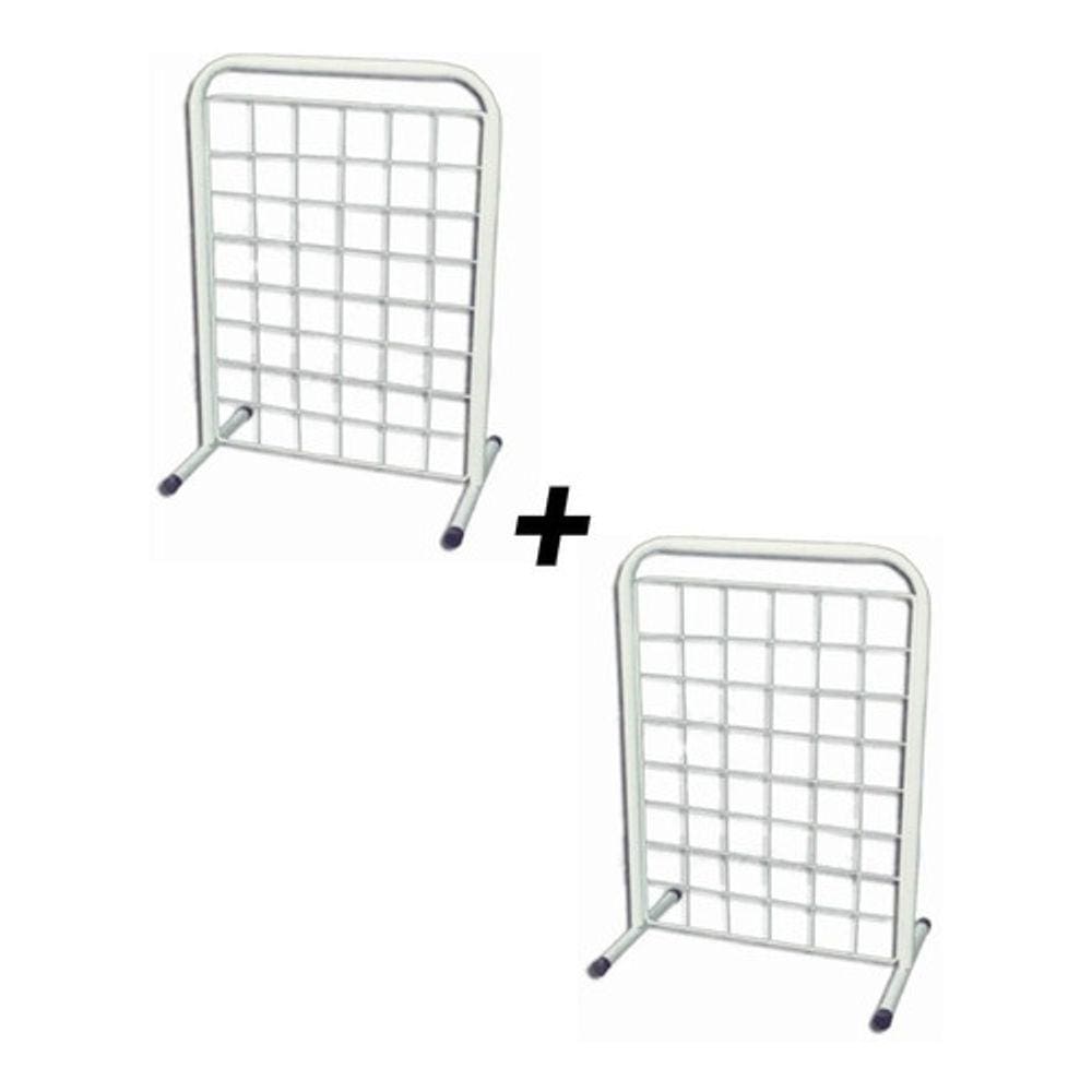 2 Biombo Expositor Mini De Balcão