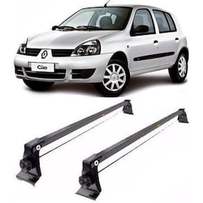 Rack Bagageiro Teto Travessa Clio 4 Portas 2000 Até 2016