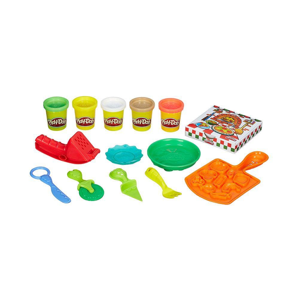 Brinquedo Conjunto Playdoh Festa da Pizza