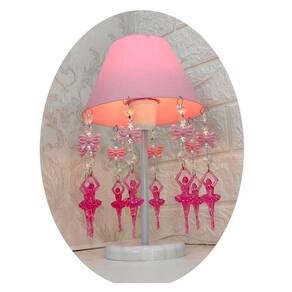 Abajur Infantil Bailarinas Decoração Quarto Bebê Menina Rosa