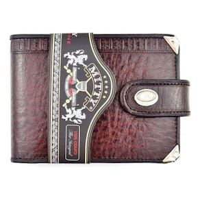 Carteira Masculina De Couro Mitty Romana Cafe - M21F