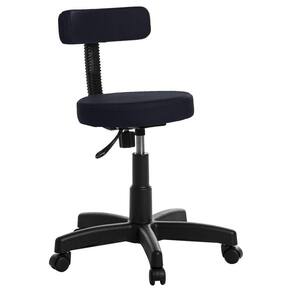 Cadeira Mocho Estética Clinica Tatuador Rce Cor Azul Escuro
