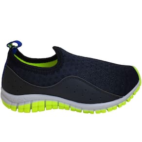 Tênis Infantil Menino Jogging Running Flex Tech Calce Fácil Kidy 164-0308