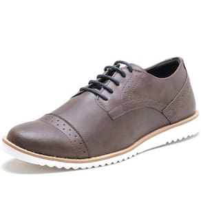 Sapato Oxford Masculino Social Esporte Fino Ingles Marrom