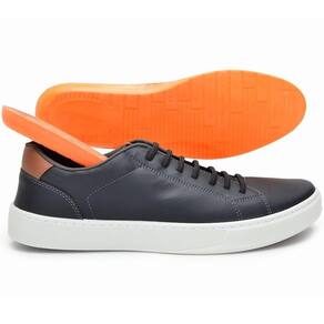 Tenis Sapatenis Masculino Palmilha Gel Preto
