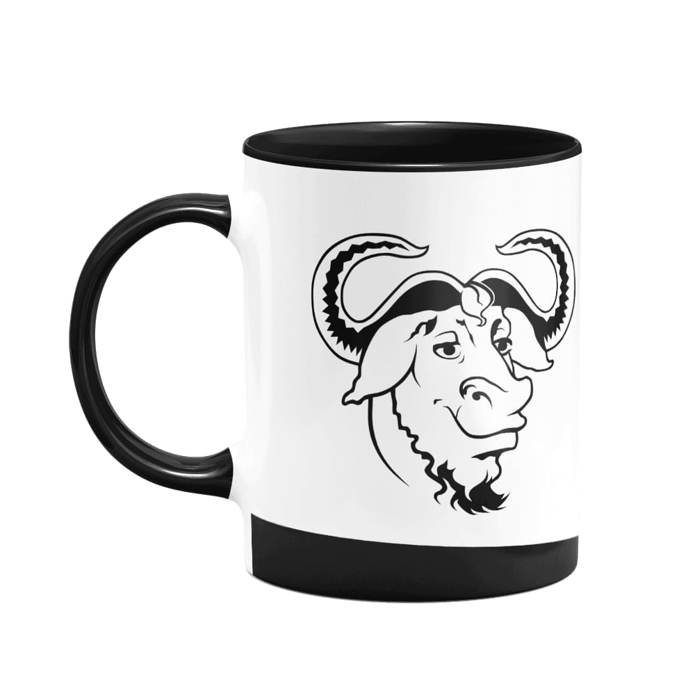 Caneca Linux  - GNU B-black