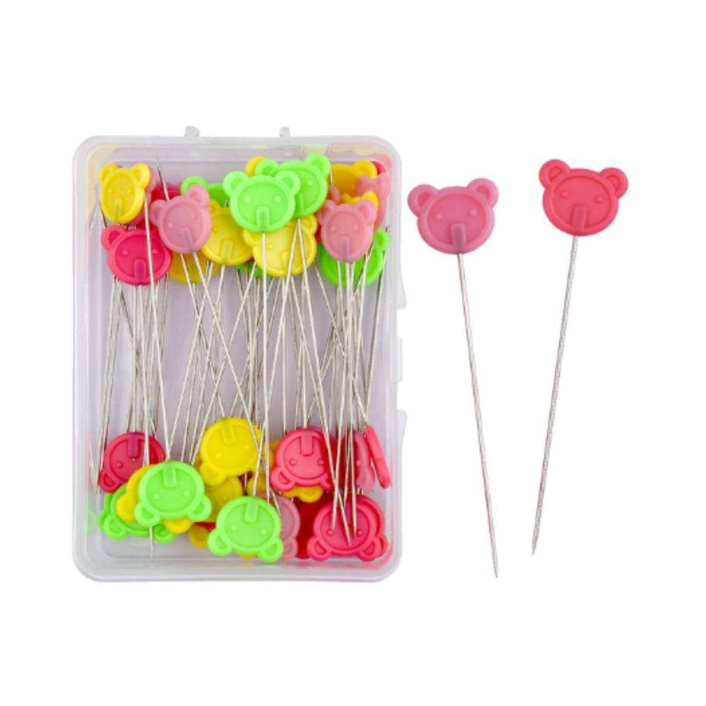 Alfinetes Para Costura, Artesanato E Patchwork 50 Unidades
