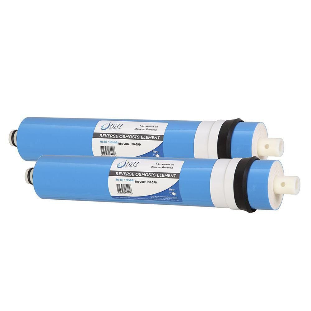 Kit 2 Unidades Membrana De Osmose Reversa Bbi 150 Gpd 2012