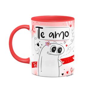 Caneca Flork Namorados - Dá vontade de colocar fogo! B-red
