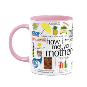 Caneca Icons Moments - How i met your mother - B-pink