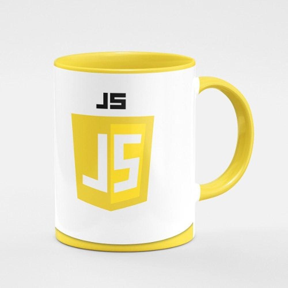 Caneca Dev Js JavaScript - B-yellow
