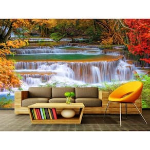 Papel de Parede Paisagens Cachoeira18 - 1,00 X 2,00