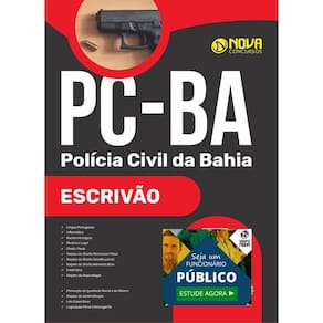 Apostila Concurso Pc Ba - Escrivão De Polícia