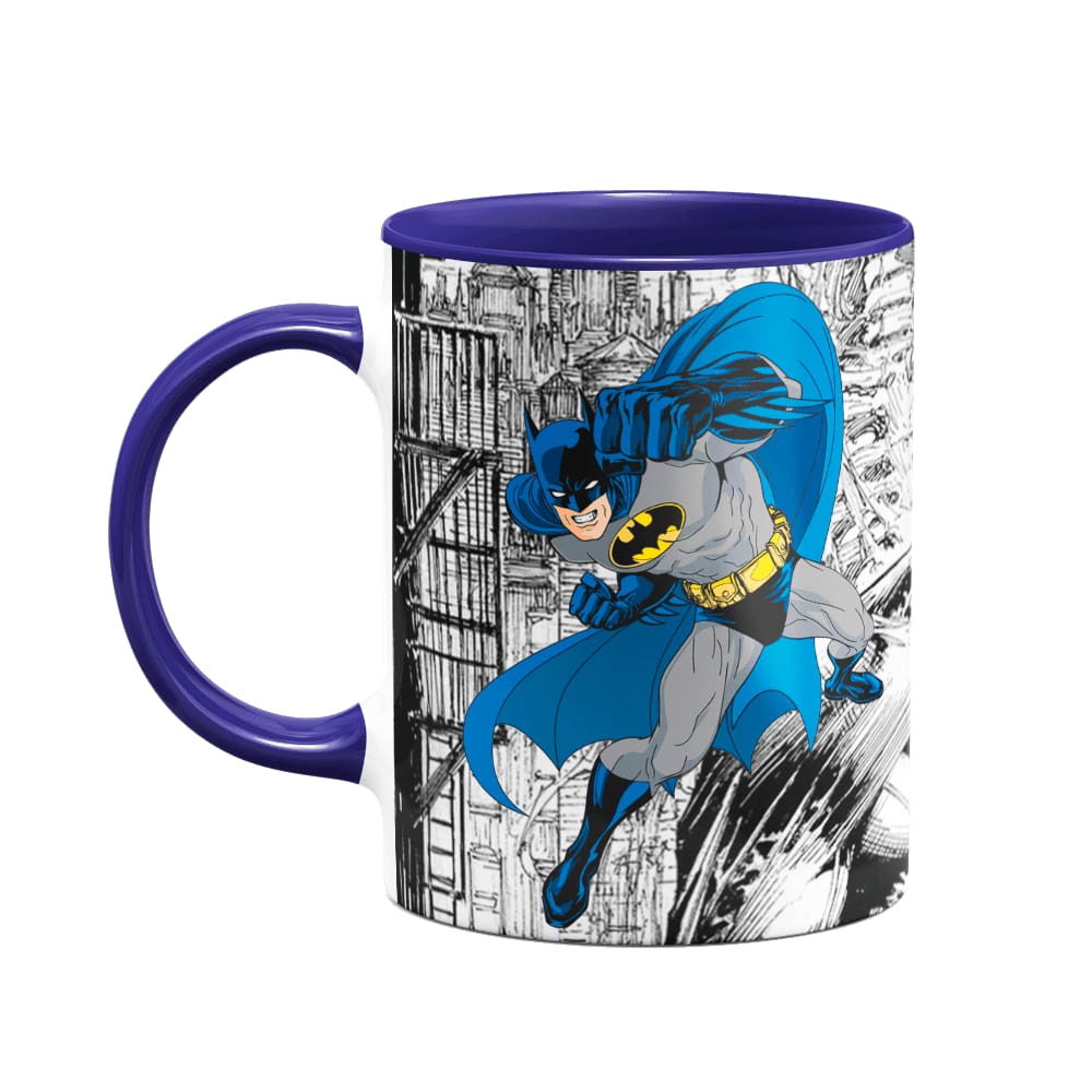 Caneca Batman Comics - B-blue