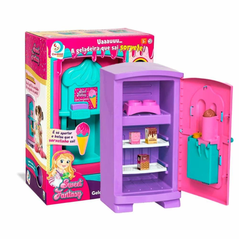 Geladeira Gela Sorvetinho Sweet Fantasy - Cardoso Toys