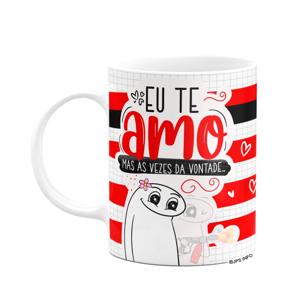 Caneca Flork Namorados - Mas as vezes dá vontade de...