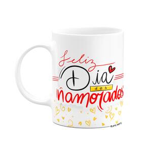 Caneca Namorados - Feliz dia dos namorados
