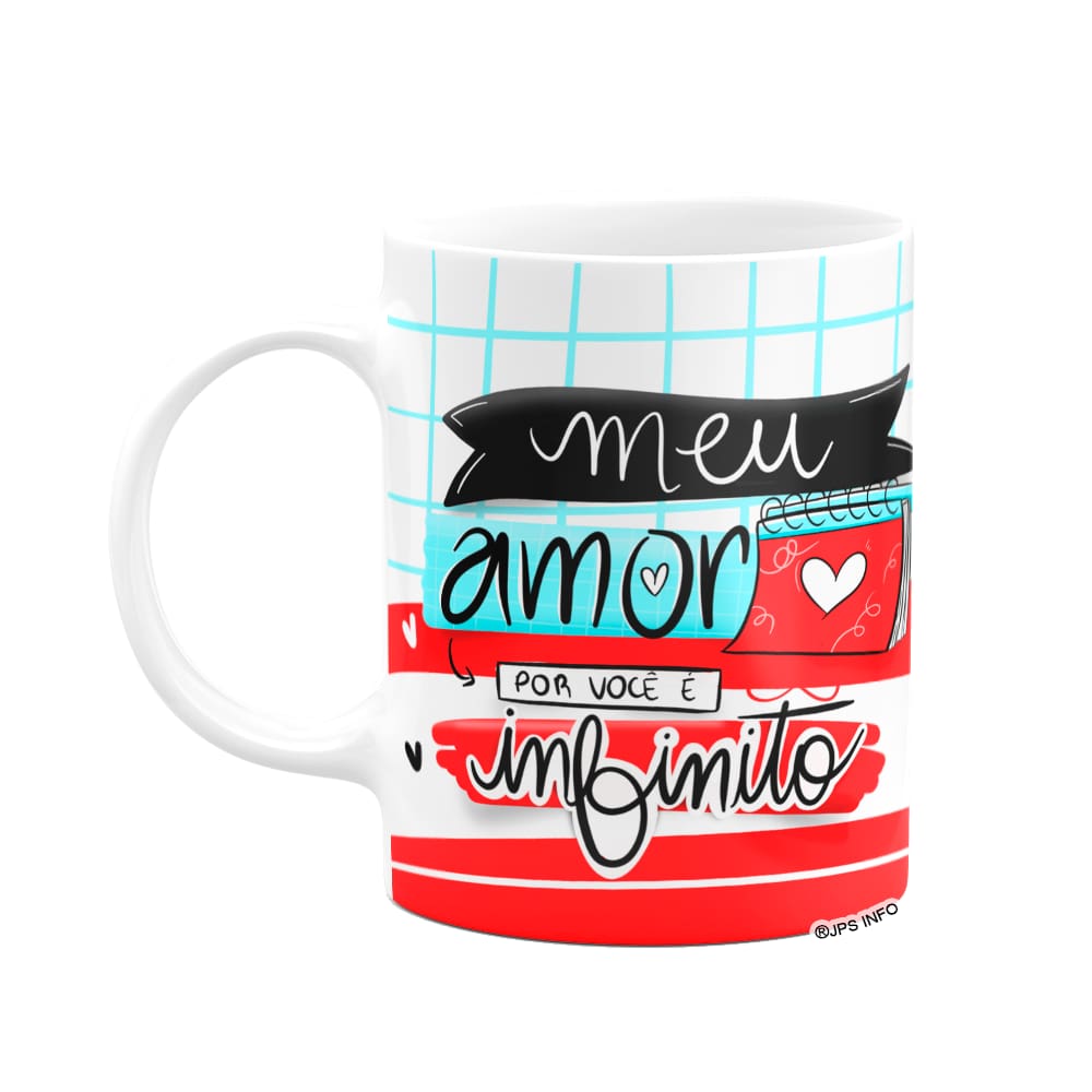 Caneca Namorados - Meu amor é infinito
