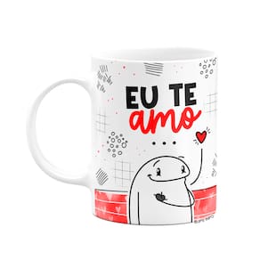 Caneca Flork Namorados - Te amo, mas as vezes...
