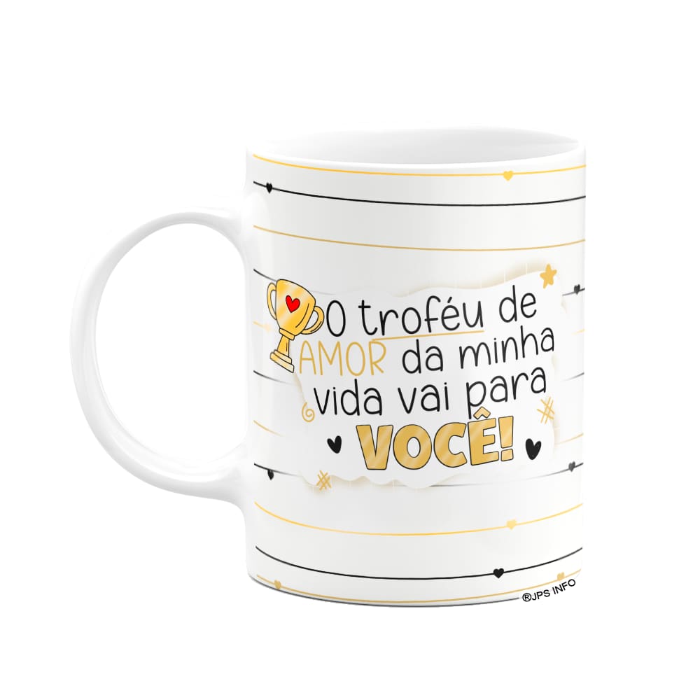 Caneca Namorados - O troféu de amor