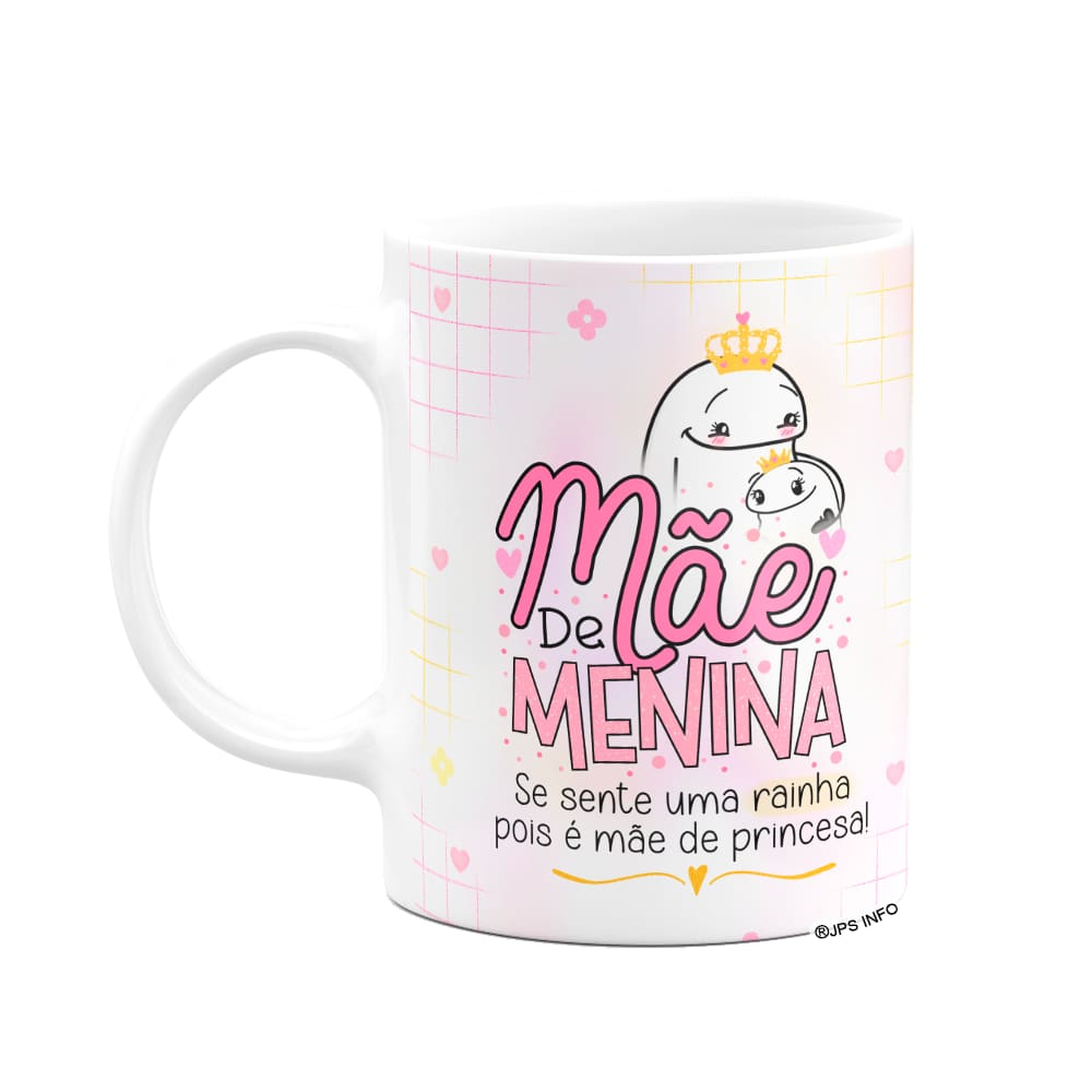 Caneca Flork Mães - Mãe de menina
