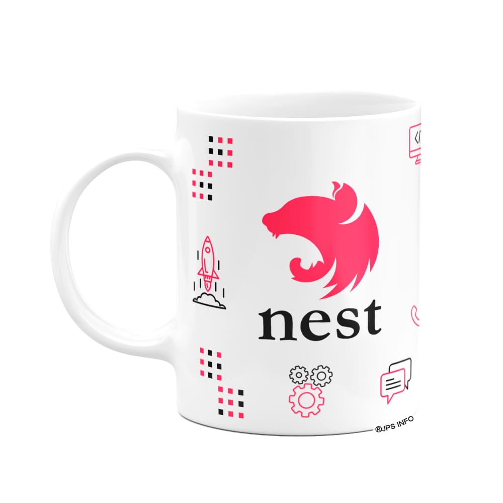 Caneca Dev - Nest JS - Branca