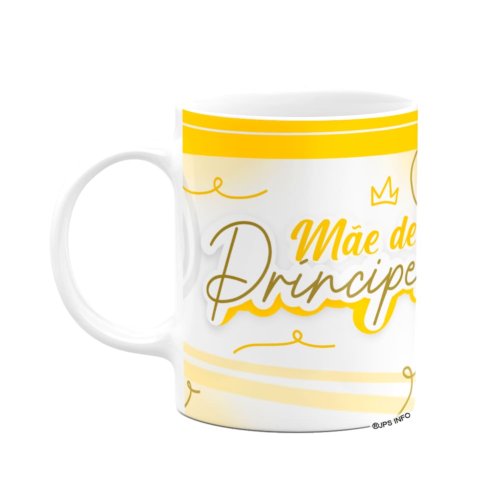 Caneca Mães - Mãe de príncipes - Branca