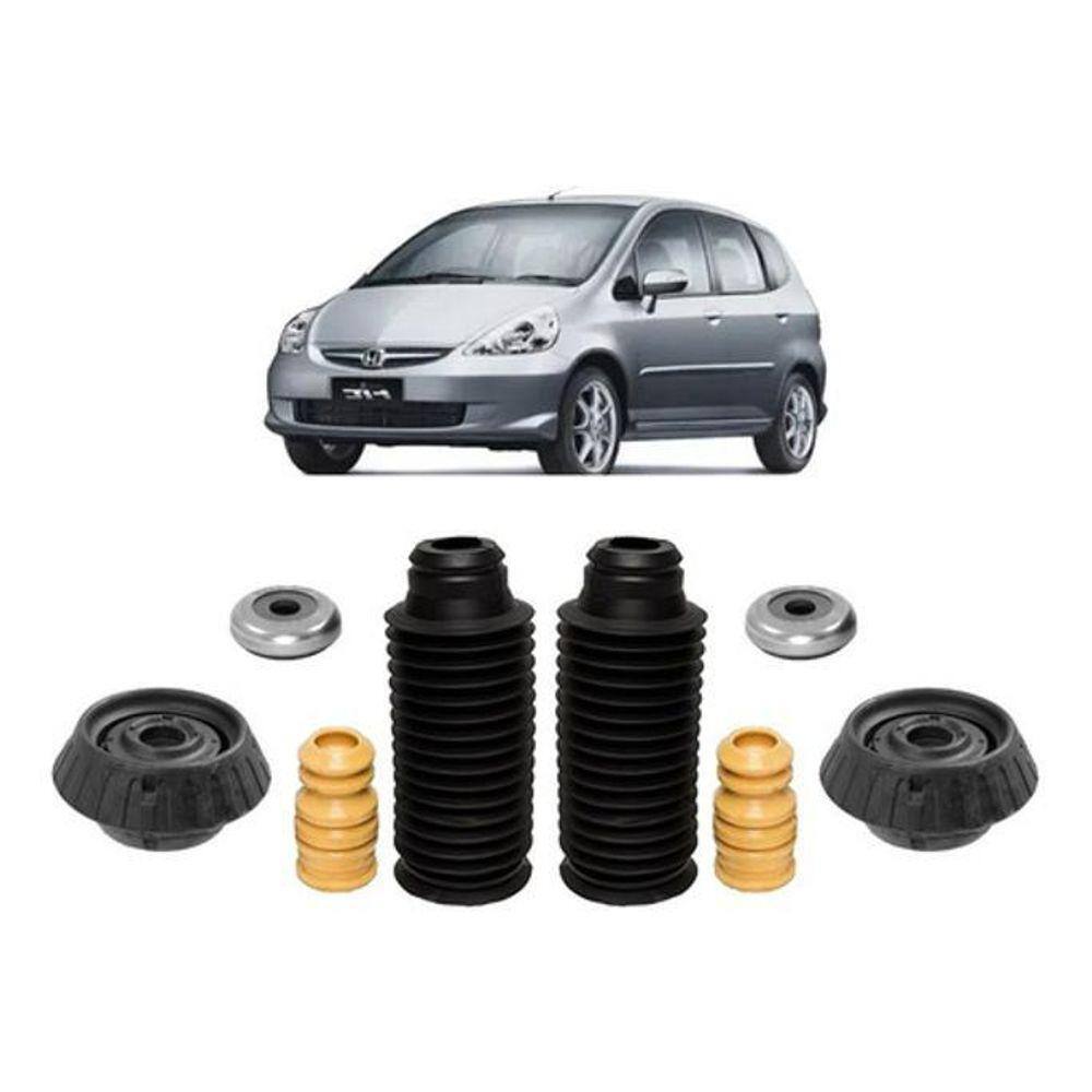 Pair Front Complete Strut Assemblies For Honda Fit 2006-2008 – With Springs