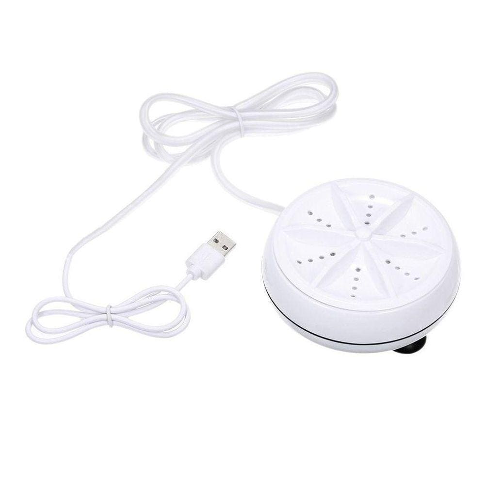 Mini Maquina Lava Roupas Panos No Balde Usb Portatil