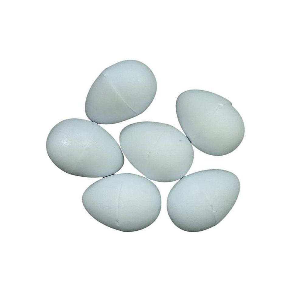 Ovo Indez Branco - Para Canários - Tamanho Grande - N3 - Unidade - Plastpet
