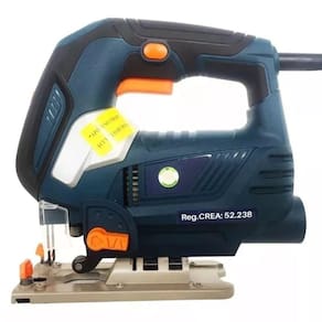 Serra Tico-Tico 900W Com Lazer E Luz Led 6 Velocidades