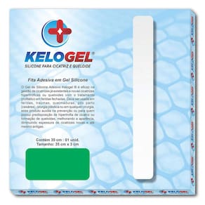 Kit 2 Tratamento 90 Dias - 3 Fitas Silicone De 35Cm Kelogel