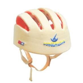 Capacete Segurança Proteção Cabeça Bebê Creme