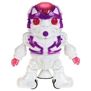 Brinquedo Robô Dançarino Infantil Bambô Lady Com Luz Som