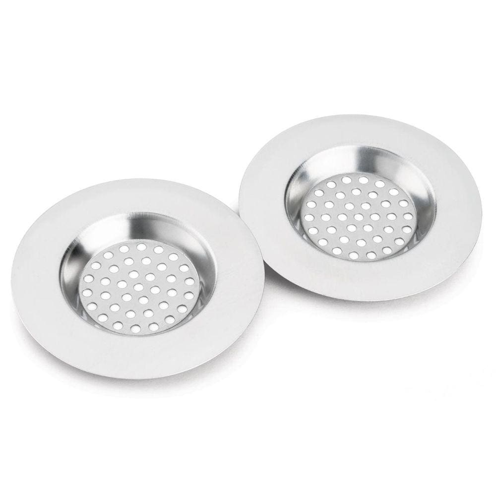 Conjunto de Ralo para Pia 2 Peças 19 cm em Aço Inox Hércules