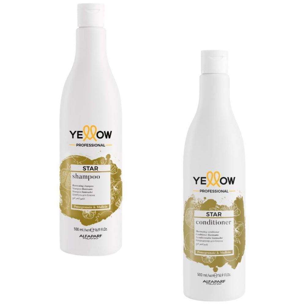 Kit Shampoo E Condicionador 500Ml Yellow Star