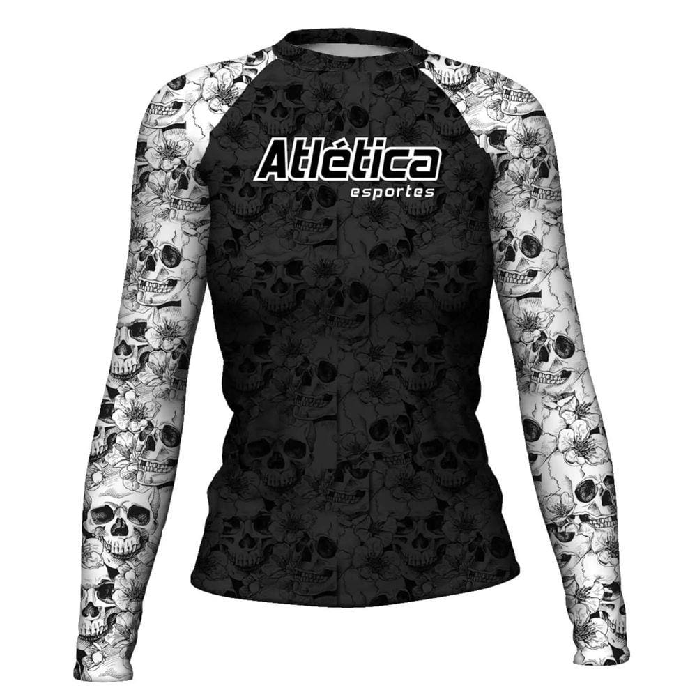 Rash Guard Skull Feminina Atlética Esportes