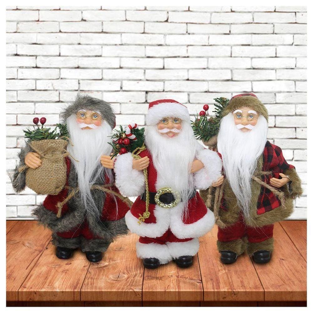 Decoração Enfeite Natal Papai Noel Árvore Natalina 57cm