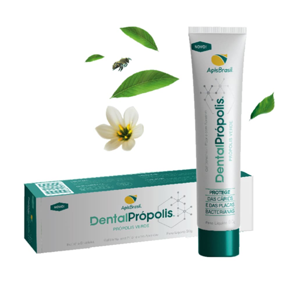 Gel Dental com Própolis - Dentalprópolis - Sem Abrasivo