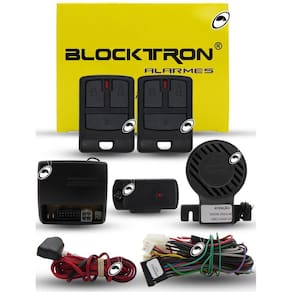 Alarme Automotivo Blocktron Anti Clonagem 2 Controles Bloqueio Sirene