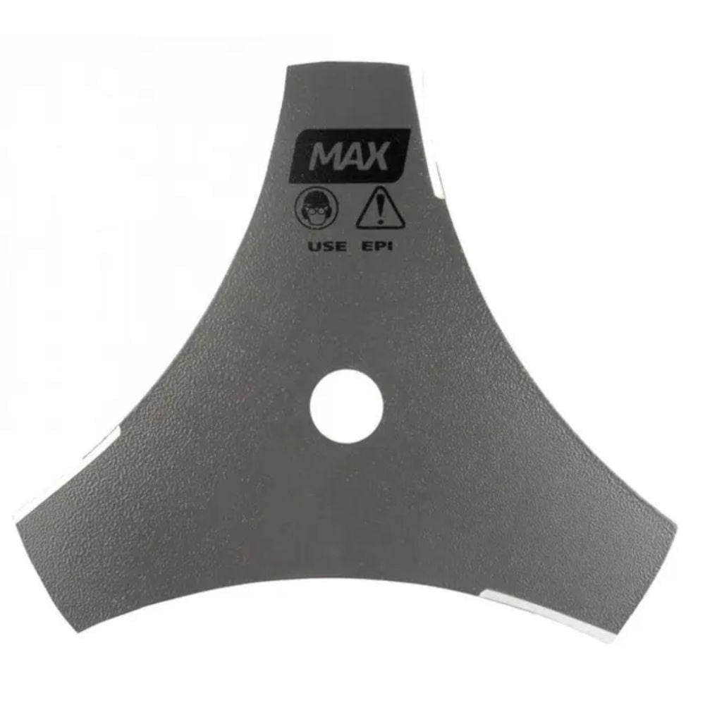Lamina Rocadeira Aco Temperado 3 Pontas 255Mm Furo 1" Max