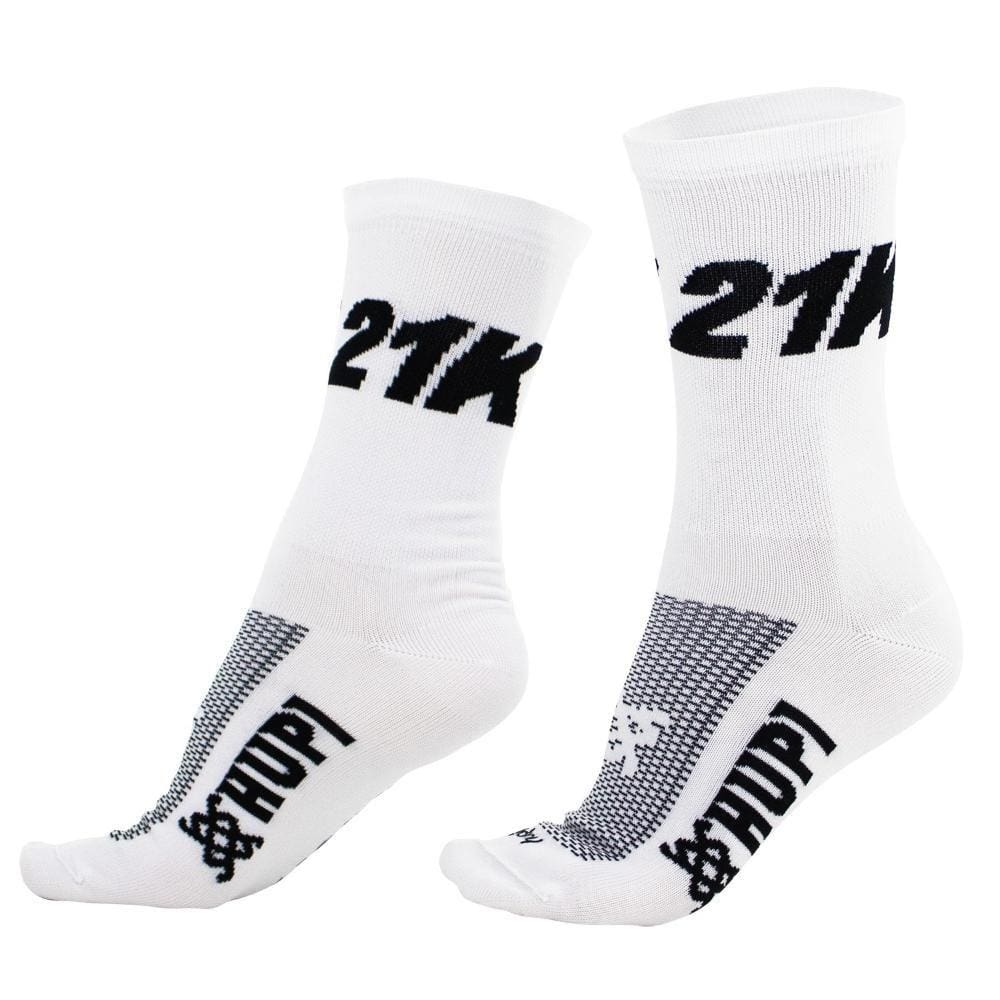 Meia Corrida HUPI 21K Branco