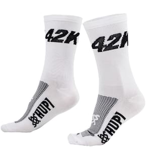 Meia Corrida HUPI 42K Branco