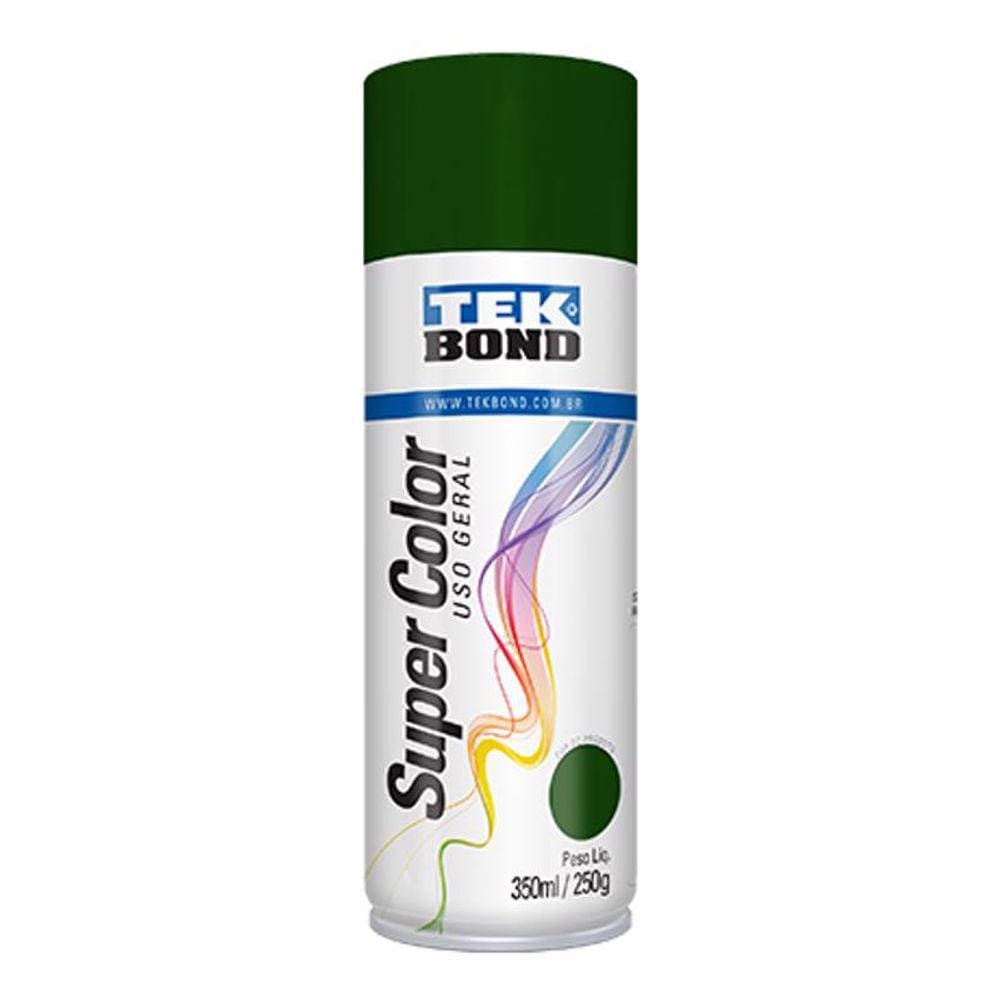 Tinta Spray Verde Escuro 350Ml Tekbond