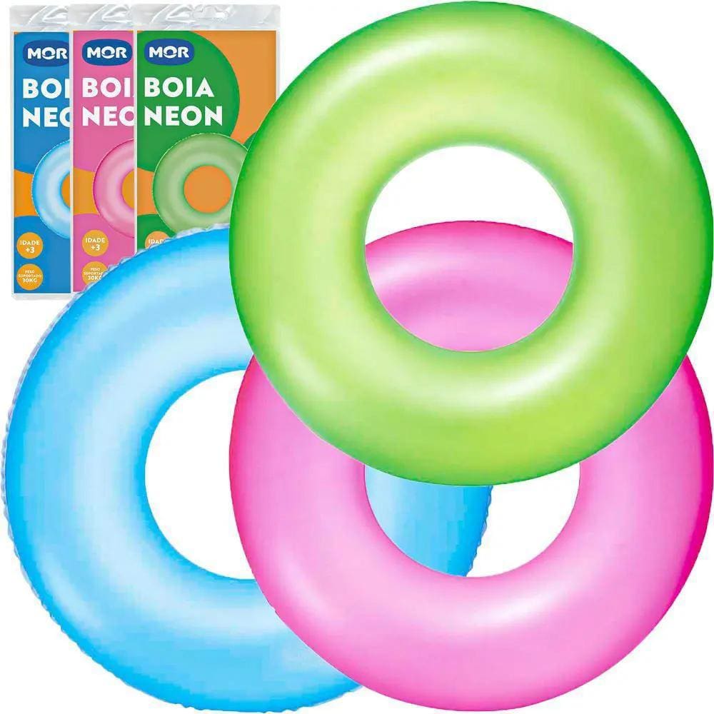 Boia Inflável Redonda Mor Neon 76cm