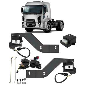 Kit Trava Elétrica Tragial Ford Cargo 12V 2011 até 2012 2 portas