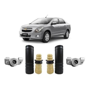 2 Kit Coxim Traseiro Chevrolet Cobalt 2016 2017 2018 2019